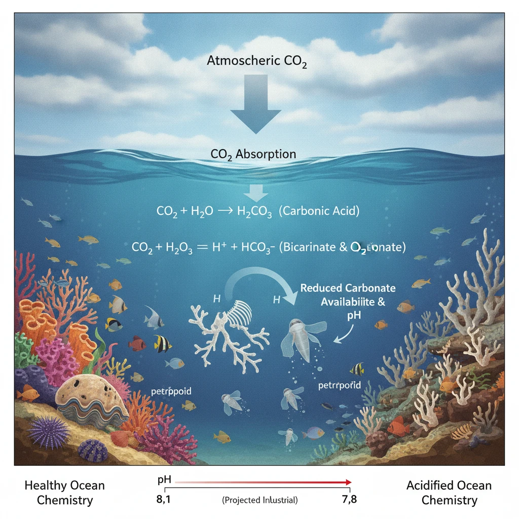 Acidification des océans : causes, conséquences et solutions